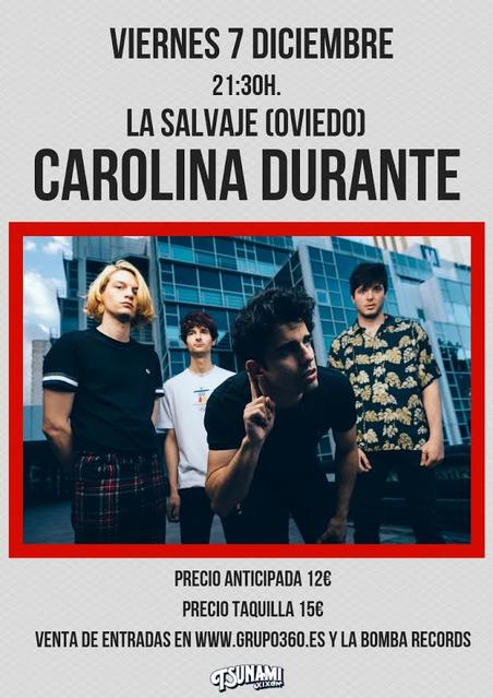 Carolina Durante en Oviedo