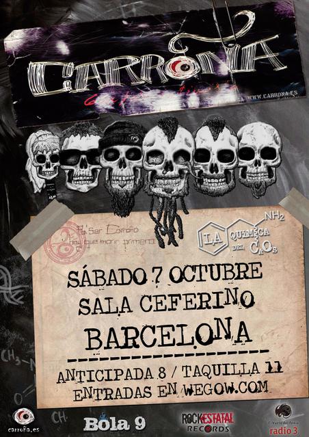 CONCIERTO CARROÑA BARCELONA