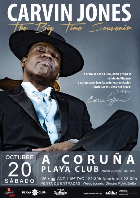 Carvin Jones en Coruña