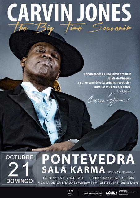 Carvin Jones en Pontevedra