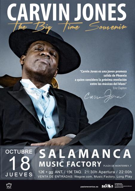 Carvin Jones en Salamanca