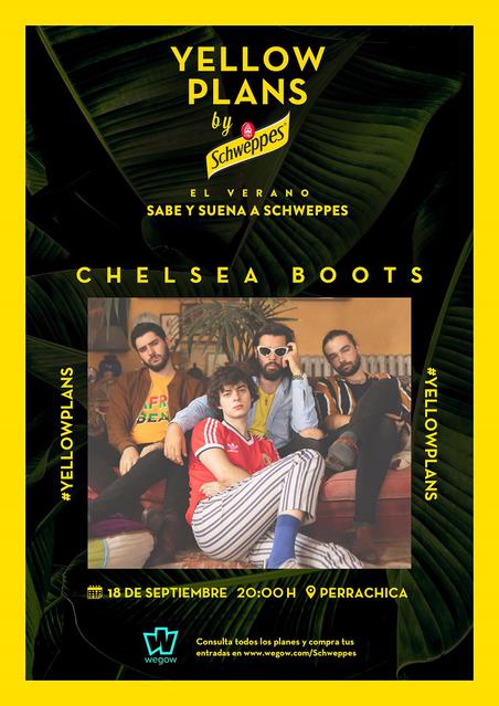 Concierto Chelsea Boots en Yellow Plans by Schwepes y Wegow