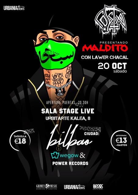 Concierto de Costa en la Sala Stage Live de Bilbao