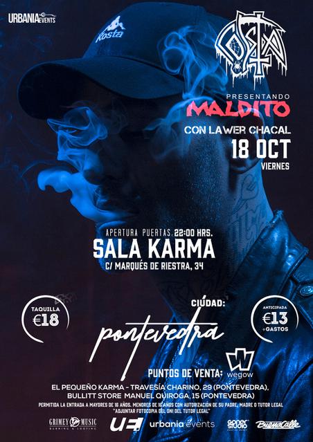 Costa en concierto en Pontevedra