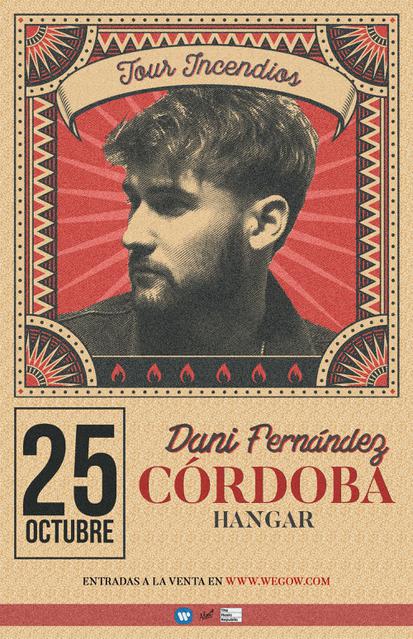 Concierto de Dani Fernández en Córdoba
