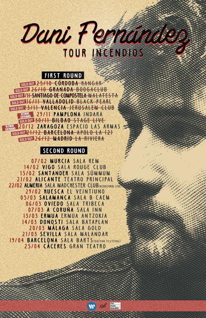 Concierto de Dani Fernández en Murcia