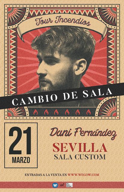 Concierto de Dani Fernández en Sevilla