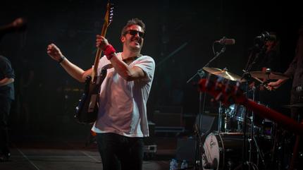 Diego Losada y su guitarra