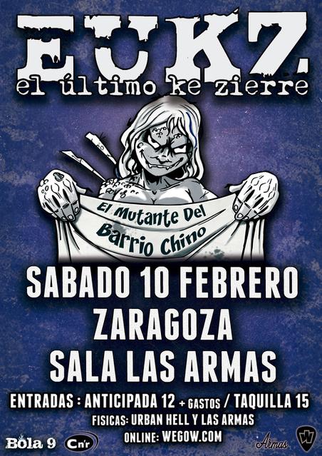 CONCIERTO DE EUKZ EN ZARAGOZA