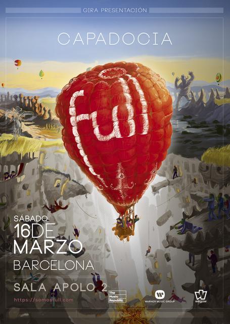 Concierto de Full en Barcelona