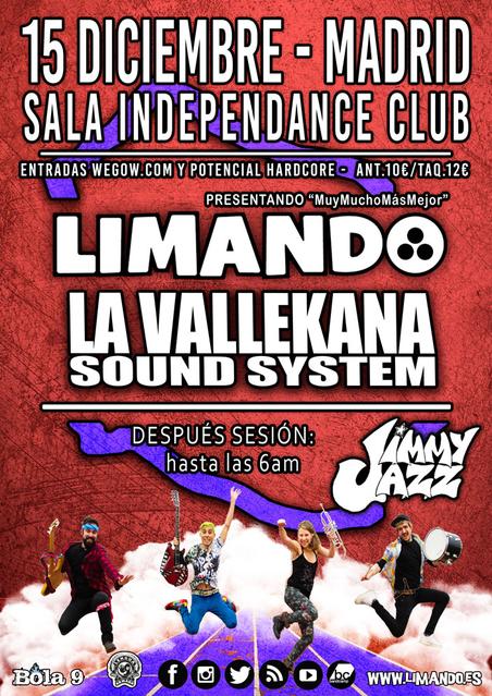 CONCIERTO LIMANDO + LA VALLEKANA SOUND SYSTEM