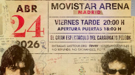 Entradas concierto Delinqüentes Madrid