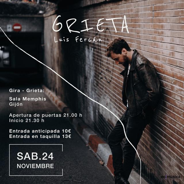 Concierto de Luis Fercán en Gijón