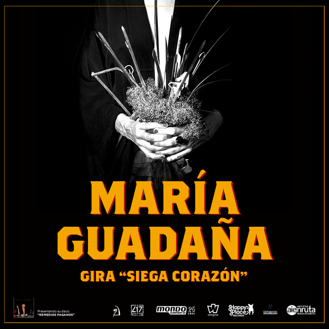 Cartel generico gira Siega Corazón