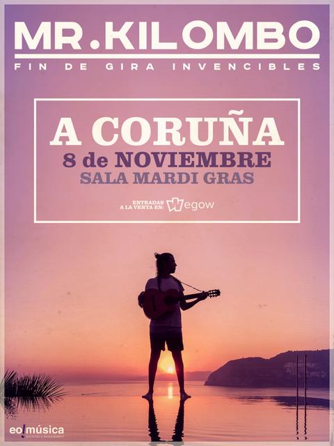 Concierto de Mr. Kilombo en A Coruña
