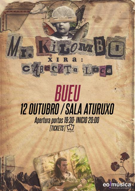 Concierto de Mr. Kilombo en Bueu (Pontevedra)