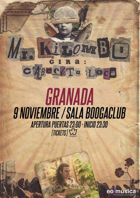 Concierto de Mr. Kilombo en Granada