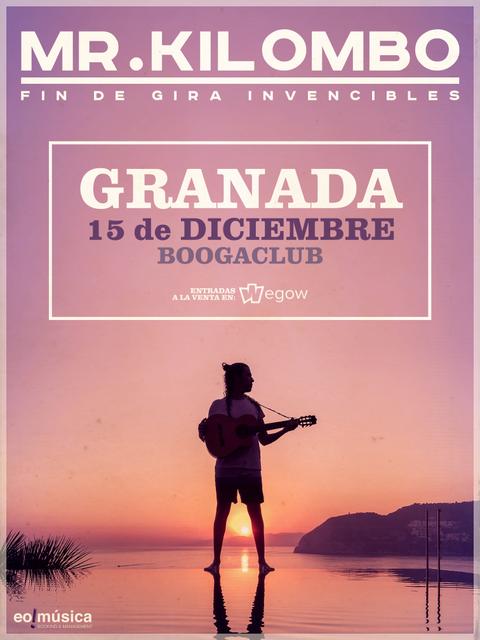 Concierto de Mr. Kilombo en Granada
