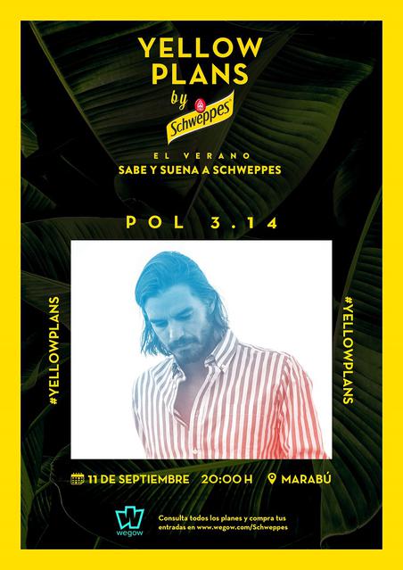Concierto Pol 3.14 en Yellow Plans by Schwepes y Wegow