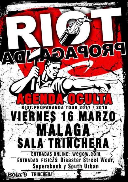 CONCIERTO de RIOT en MALAGA