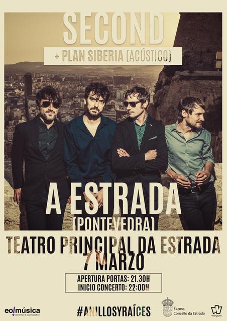 Concierto de Second en A Estrada (Pontevedra)