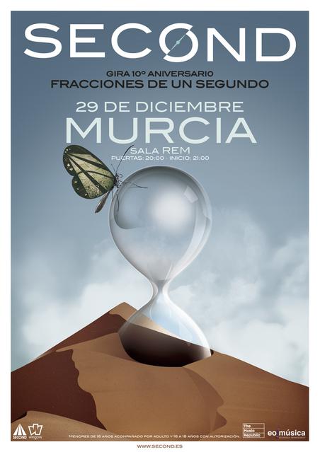 Concierto de Second en Murcia