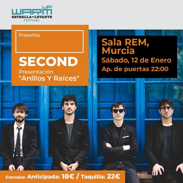 Concierto de Second en Murcia (2ª fecha)