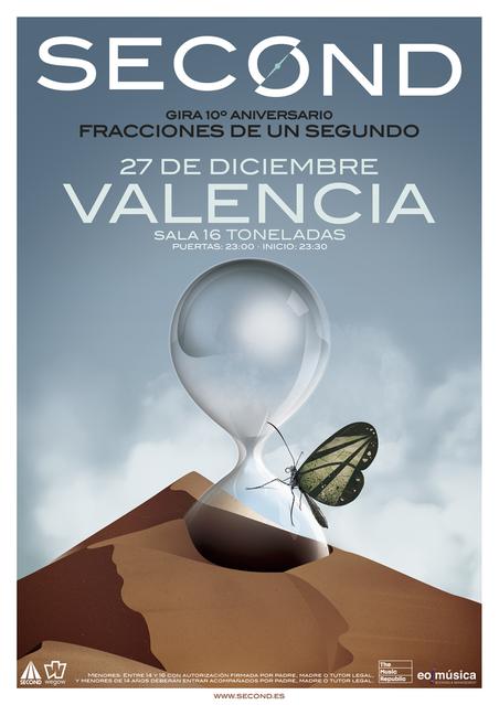Concierto de Second en Valencia