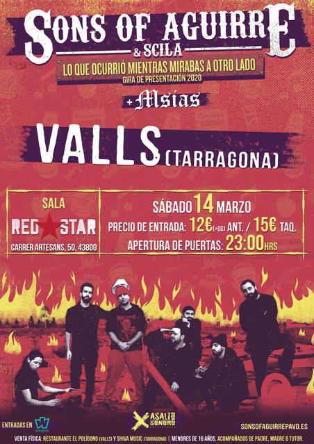 Sala Redstar 14/03/2020