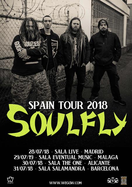 Gira iberica de SOULFLY