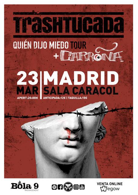 CONCIERTO de TRASHTUCADA en MADRID