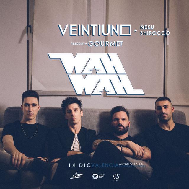 Cartel VALENCIA Wah Wah