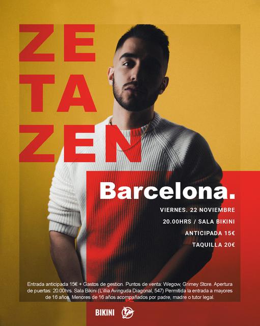 Zetazen en Sala Bikini Barcelona