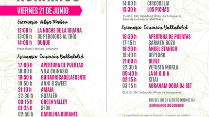 Horarios Conexion Valladolid