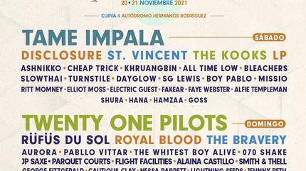 Line up Corona Capital 2021 Mexico