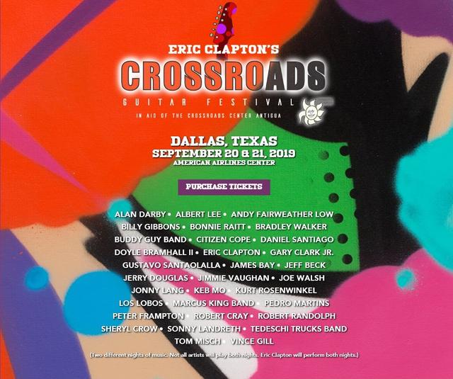 Crossroads guitar fest picture