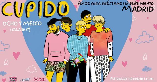 CUPIDO en Madrid (Ochoymedio) Fin de gira