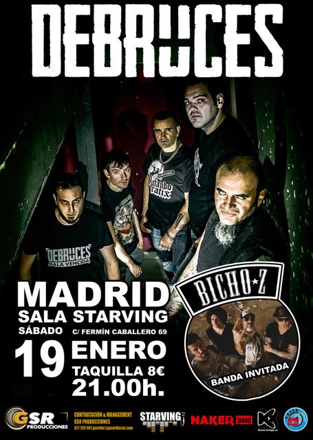 Debruces + BichoZ en Madrid.