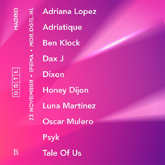 Cartel DGTL MAdrid