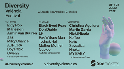 Cartel Diversity Valencia Festival 2022