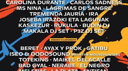 Cartel confirmacions Donostia Festibala 2019