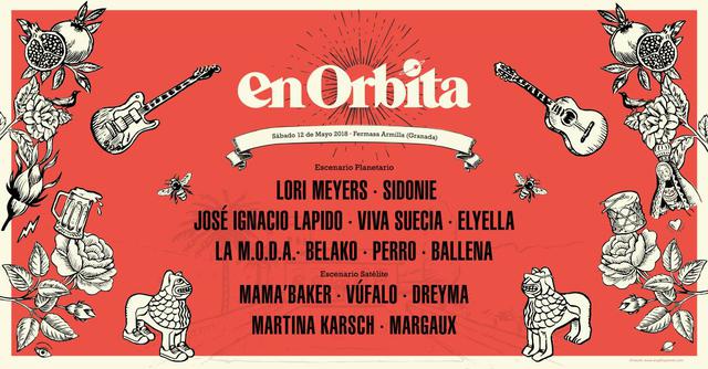 Cartel confirmaciones En Orbita Festival 2018