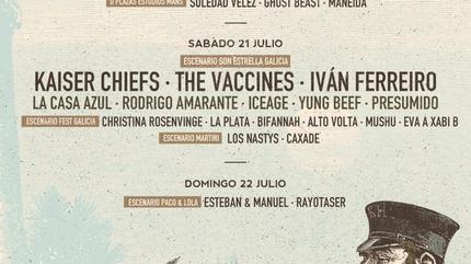 Cartel Atlantic Fest por días 2018