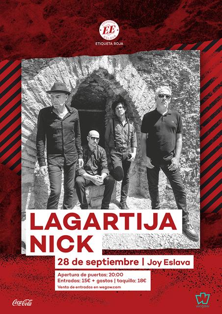 lagartija nick madrid concierto escenario eslava joy eslava ole ole