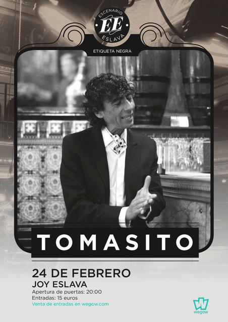 concierto tomasito en escenario eslava madrid