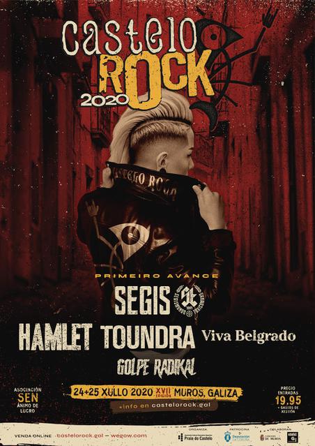 Cartel 1º Avance Castelo Rock 2020