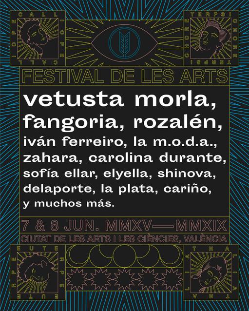 Cartel Festival de les Arts 2019