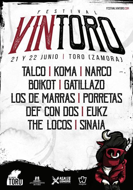 Confirmaciones Festival Vintoro 2019, cartel completo