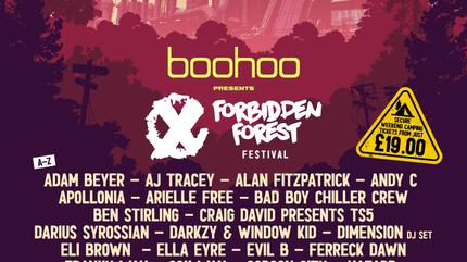 Forbidden Forest Festival 2022 line up