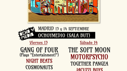 Cartel por días GetMad 2019